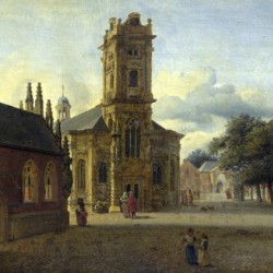 A Square Before A Church